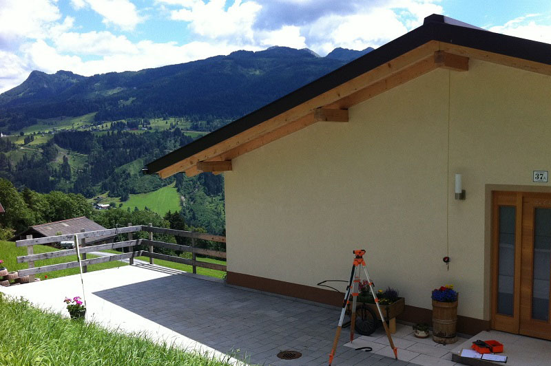 Bauvorhaben Carport Hechenberger