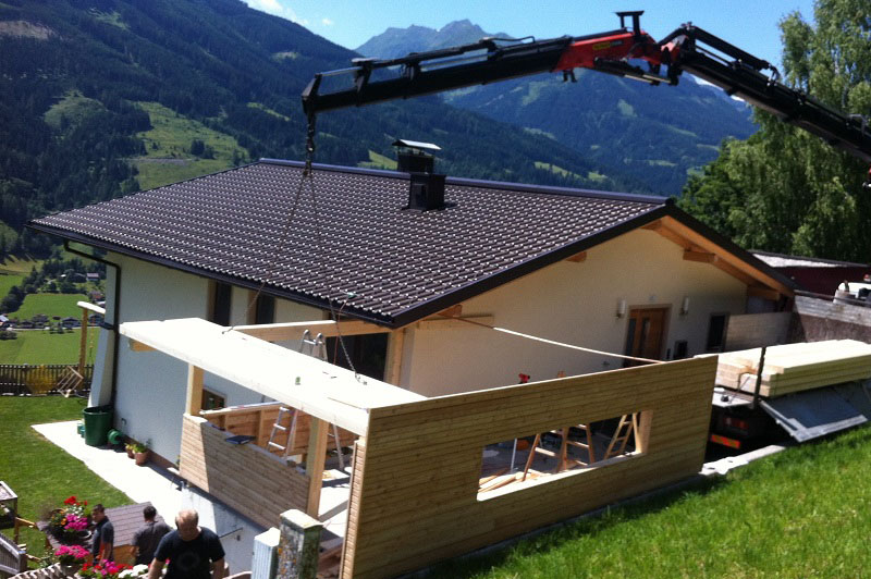 Bauvorhaben Carport Hechenberger