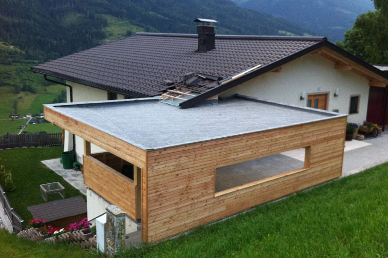 Bauvorhaben Carport Hechenberger