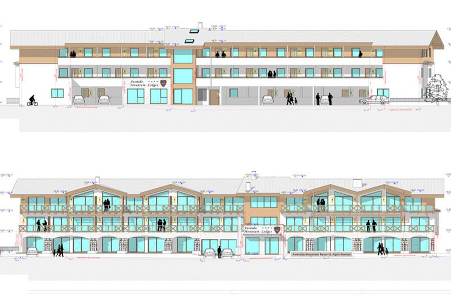 Bauvorhaben Avenida Mountain Lodges