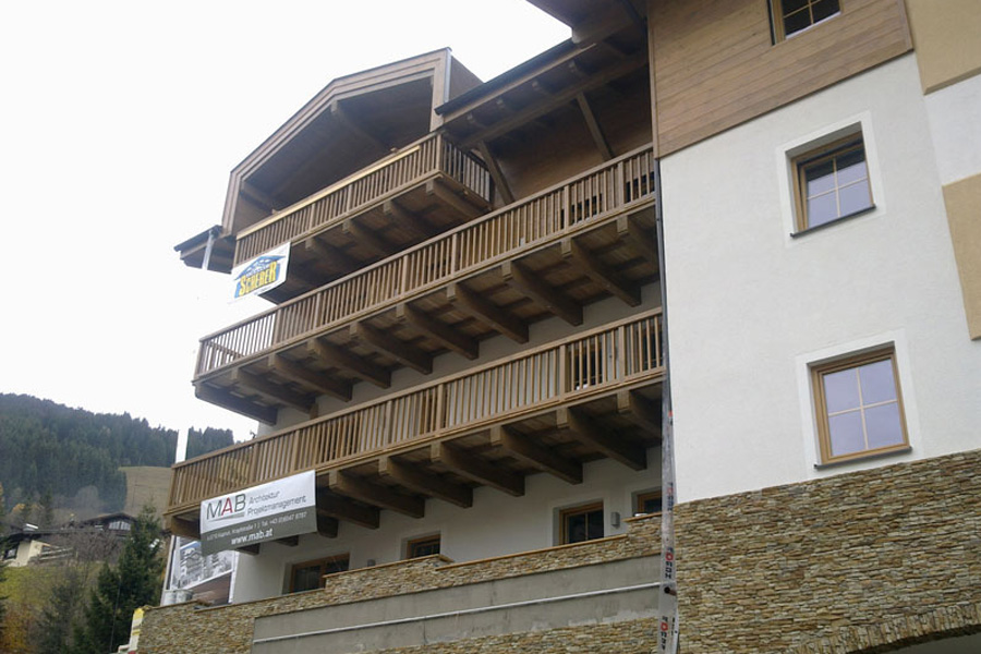 Bauvorhaben Residence Saalbach