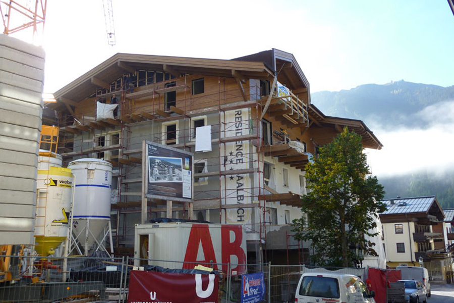 Bauvorhaben Residence Saalbach